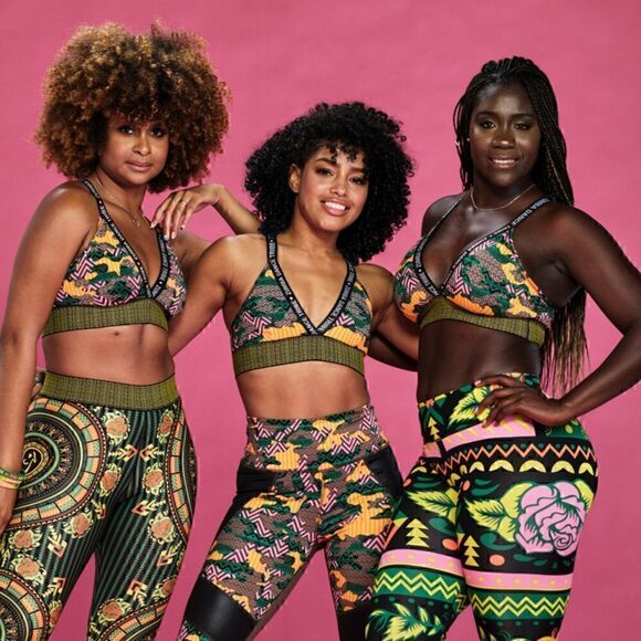 Zumba Mix It Up high compression Leggings NWT Xs - Picture 3 of 6